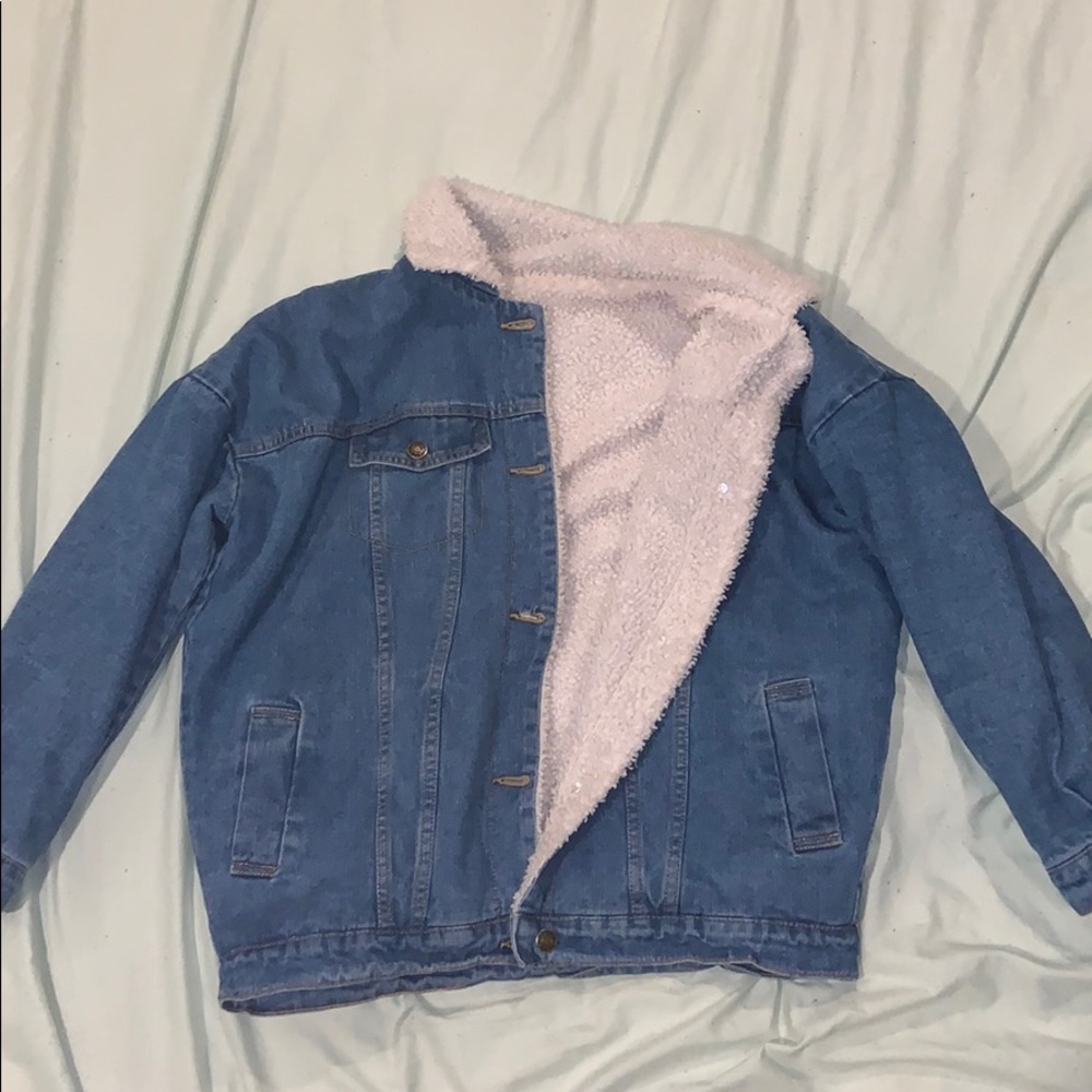 Lined Denim Jacket! - image 5